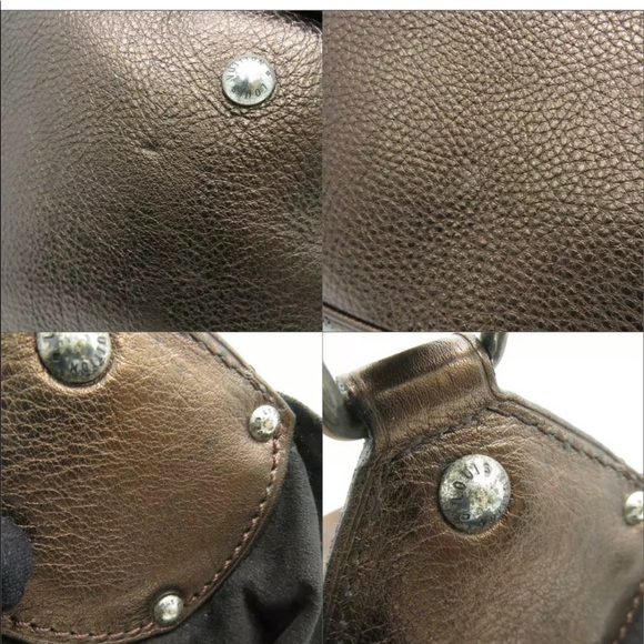 Auth Louis Vuitton LV Mahina L Monogram Bronze - Picture 12 of 14
